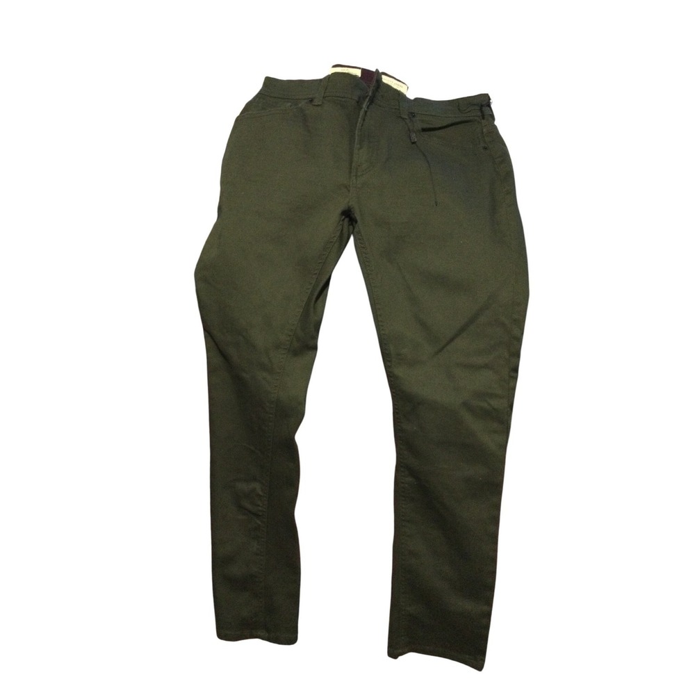 Scott James England OliveGreenPants Men'sSize W34 L30 Five Pocket Casual no tags